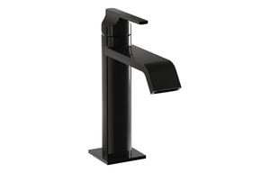VitrA Suit Basin Mixer (Top Handle) - Gloss Black